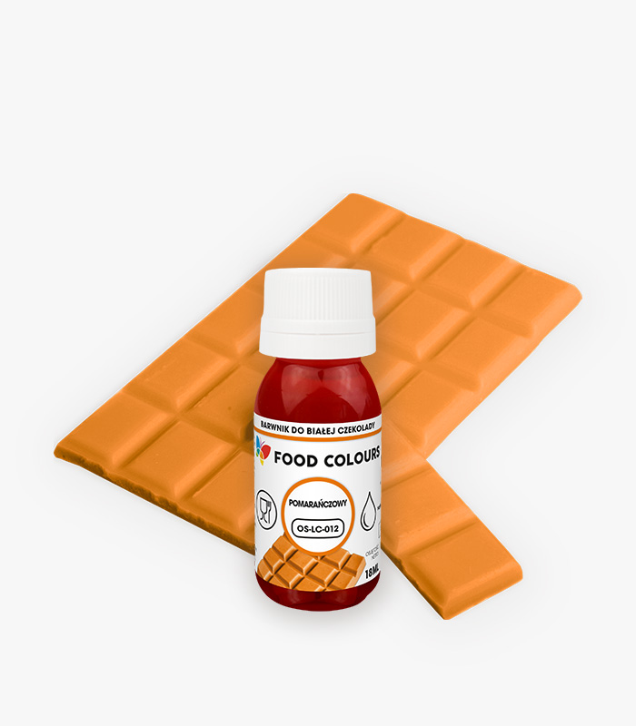 OS-LC-012 pomarańczowy barwnik do czekolady i mas tłustych