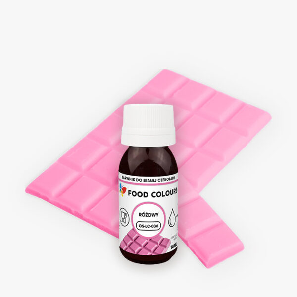 różowy barwnik do mas tłustych
