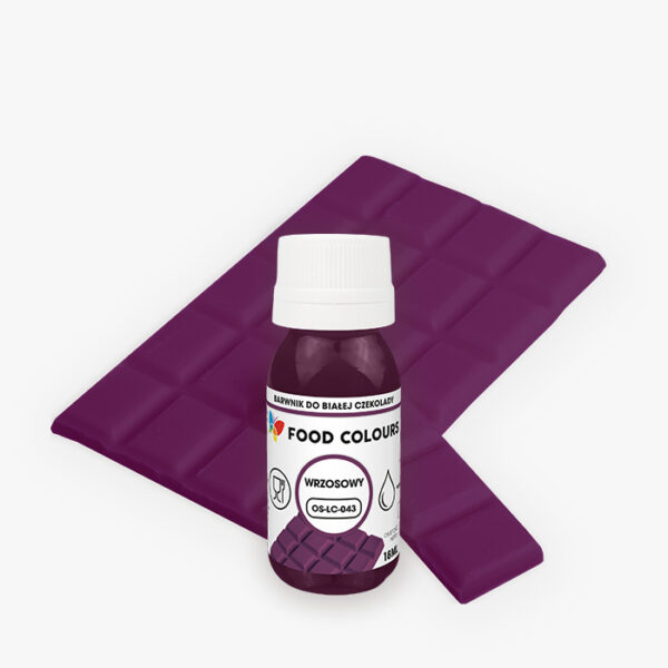 barwnik do czekolady w kolorze wrzosowym