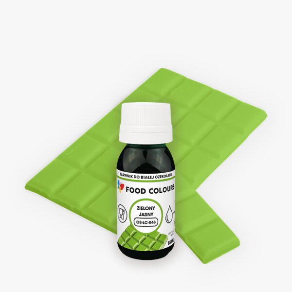 zielony barwnik do czekolady i mas tłustych