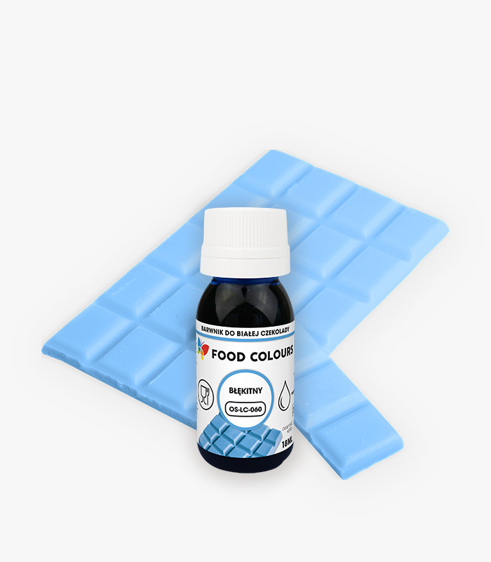 OS-LC-060 niebieski barwnik do czekolady i mas tłustych