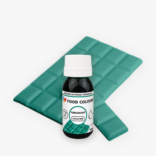 barwnik turkusowy do czekolady