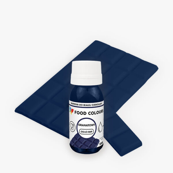 granatowy barwnik do czekolady