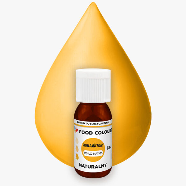 barwnik do czekolady pomarańczowy