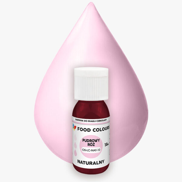 Barwnik do czekolady pudrowy róż