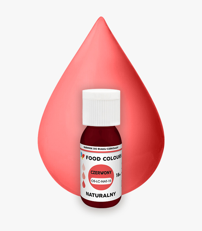 OS-LC-NAT-15 czerwony barwnik do czekolady