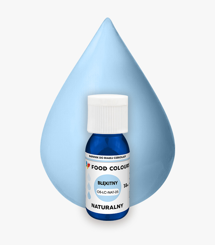 OS-LC-NAT-25 niebieski barwnik do czekolady