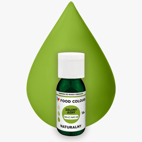 zielony barwnik barwiący czekoladę