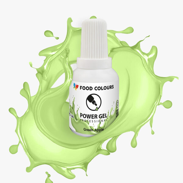Power Gel Food Colours green Apple