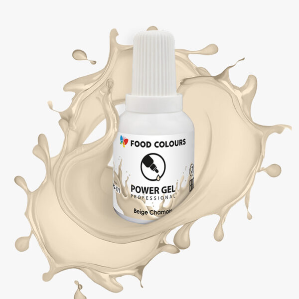 beżowy barwnik w żelu