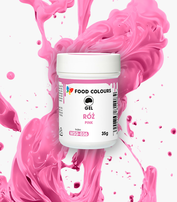 WSG-036 Colour in gel WSG-036 Pink - Image 1