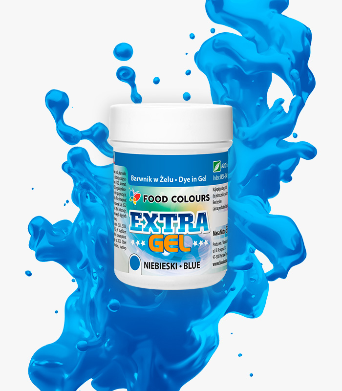 WSG-E-40 Colour in gel Extra Gel Colour WSG-E-40 Blue - Image 1