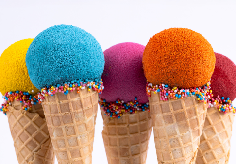 monoporcje z zamszem Velvet Spray